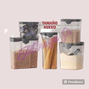 PRINCESS HOUSE (5)PC pantry storage containers set